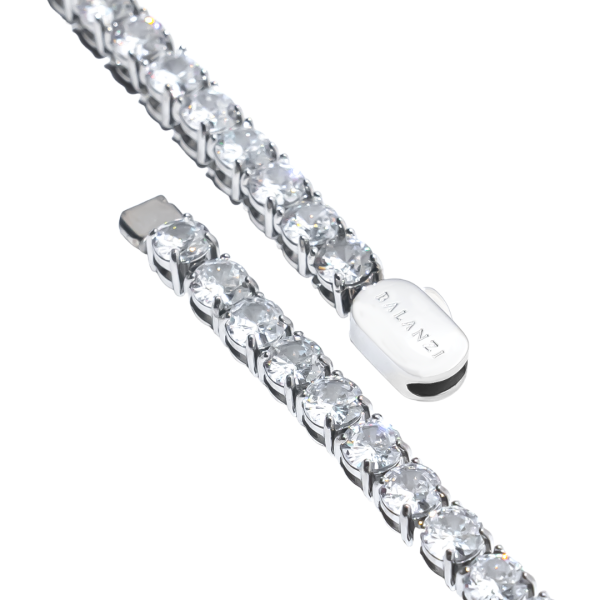 Tennis Chain (Silver) 5mm - Image 3