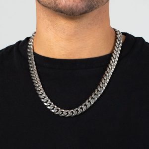 Cuban (Silver) 12mm