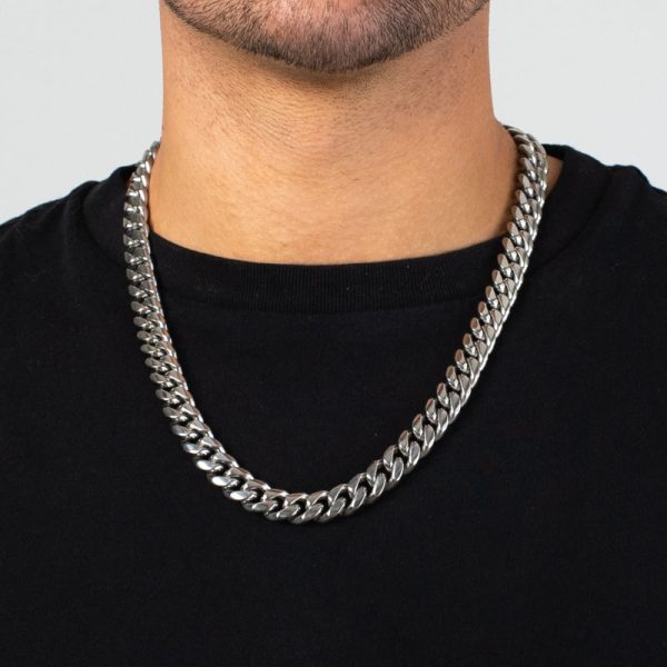 Cuban (Silver) 12mm
