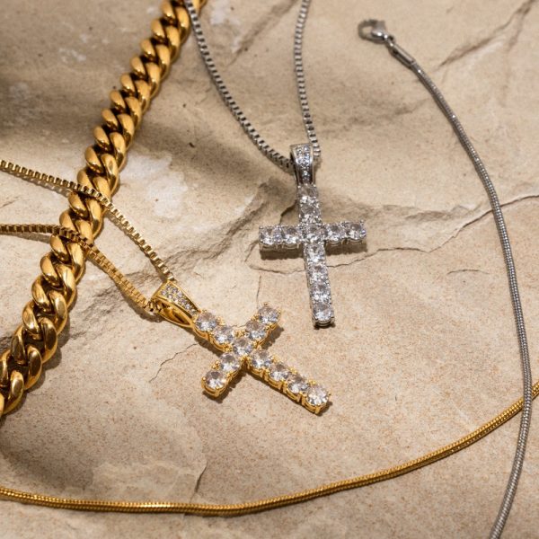Iced Cross (Silver) - Image 3