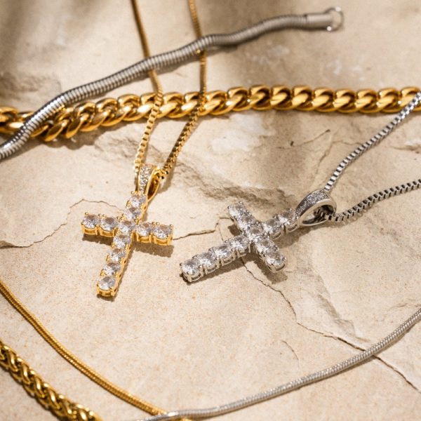 Iced Cross (Silver) - Image 4