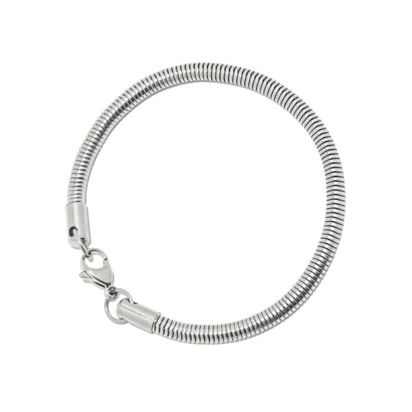 Snake Bracelet (Silver) 4MM - Image 2