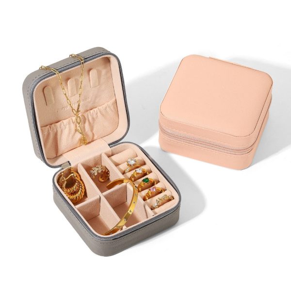 DELUXE JEWELRY CASE PINK - Image 6