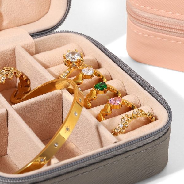 DELUXE JEWELRY CASE PINK - Image 2