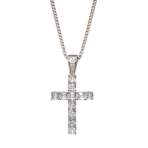 Iced Cross (Silver) - Image 5