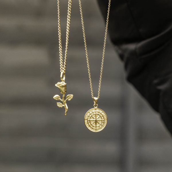 Compass Pendant (Gold) - Image 3